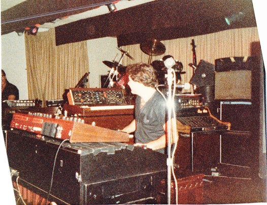 Steve 1980 with Andre and Cirell